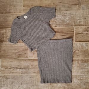 Grey Crop Set